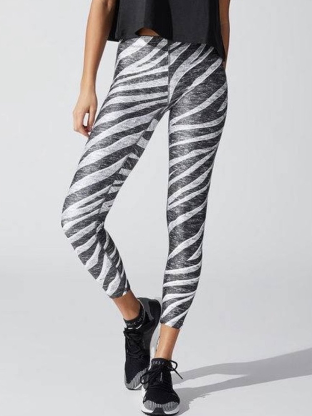 Terez Zebra Print Leggings XS